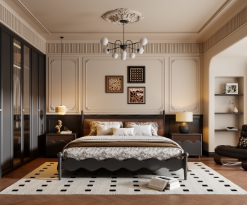 French Style Bedroom-ID:900459054