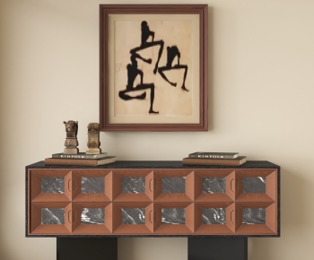 Wabi-sabi Style Side Cabinet-ID:554124124