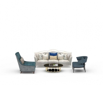 European Style Sofa Combination-ID:653395896