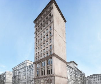 European Style Appearance Of Commercial Building-ID:104861027