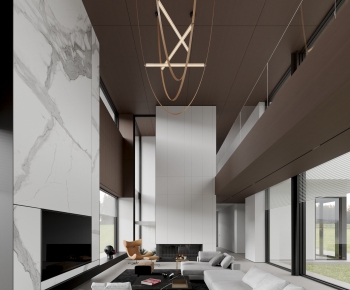 Modern A Living Room-ID:848089932