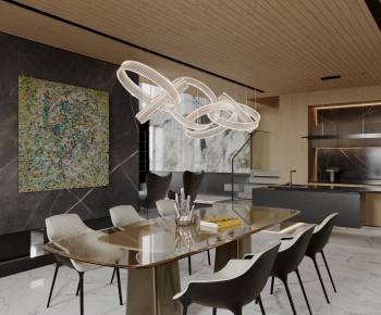 Modern Dining Room-ID:344520094
