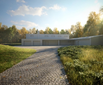 Modern Courtyard/landscape-ID:975768093