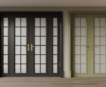French Style Double Door-ID:245975976