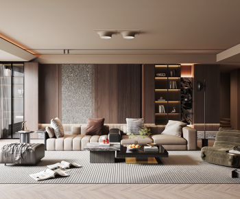 Modern A Living Room-ID:347126018