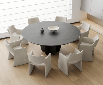 Modern Dining Table And Chairs-ID:493637086