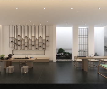 New Chinese Style Tea House-ID:602365977