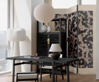 Modern Computer Desk And Chair-ID:362457994