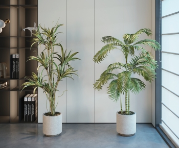 现代落地绿植盆栽组合-ID:693944938