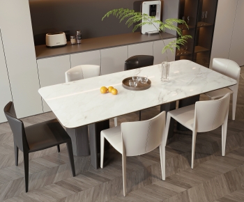 Modern Dining Table And Chairs-ID:262924913