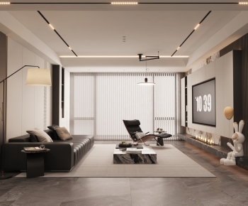 Modern A Living Room-ID:815352927