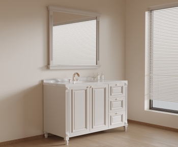 French Style Bathroom Cabinet-ID:692073113