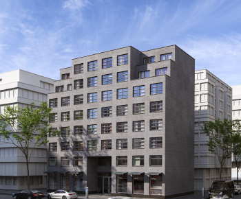 European Style Appearance Of Commercial Building-ID:668792012