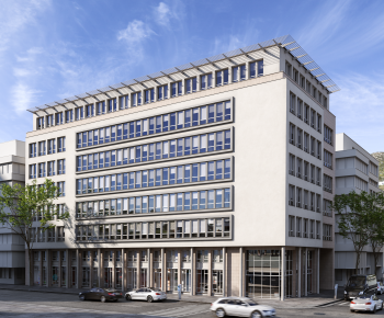 European Style Appearance Of Commercial Building-ID:300776003