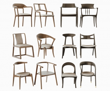 New Chinese Style Lounge Chair-ID:196866998