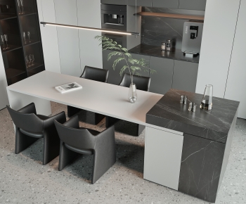 Modern Dining Table And Chairs-ID:755742071