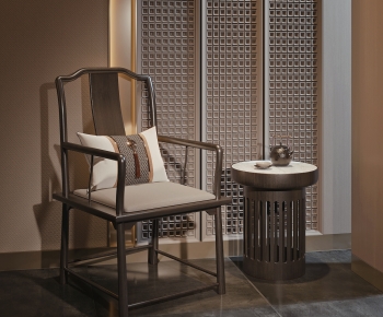 New Chinese Style Lounge Chair-ID:152370989