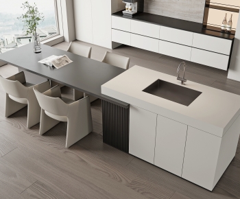 Modern Dining Table And Chairs-ID:536617998