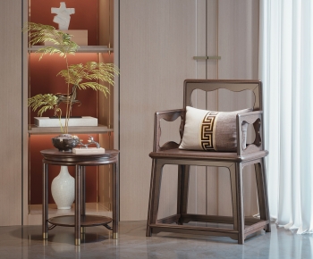 New Chinese Style Lounge Chair-ID:523932938