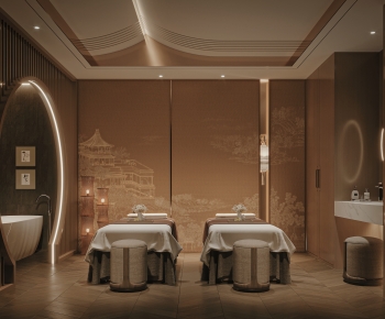 New Chinese Style SPA Beauty-ID:592446096