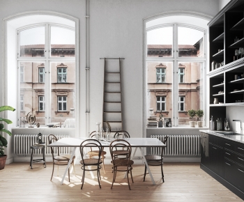 American Style Dining Room-ID:834587106