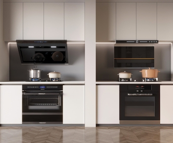 Modern Kitchen Electric Gas Range-ID:100495106