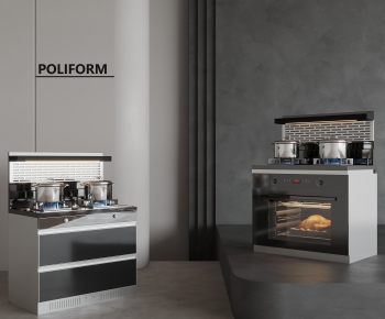 Modern Kitchen Electric Gas Range-ID:418548118