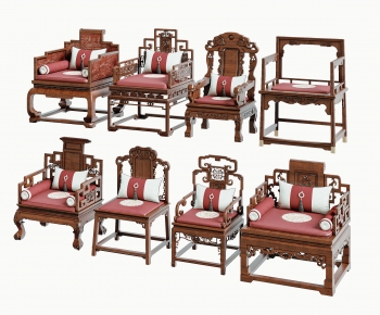 Chinese Style Lounge Chair-ID:779923928
