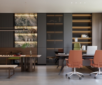Modern Manager's Office-ID:729728947