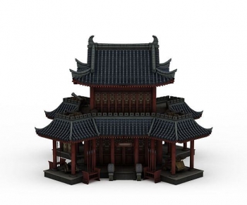 Chinese Style Ancient Architectural Buildings-ID:282596112