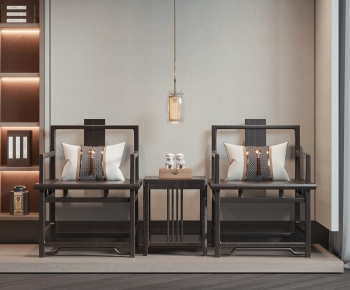 New Chinese Style Lounge Chair-ID:149840121