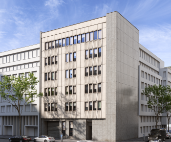 European Style Appearance Of Commercial Building-ID:150469068