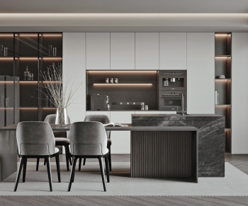 Modern Dining Room-ID:588736065