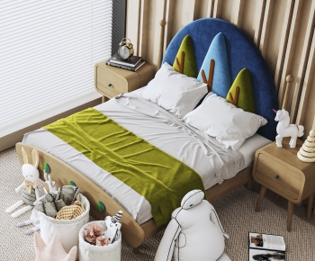 Modern Child's Bed-ID:684715038