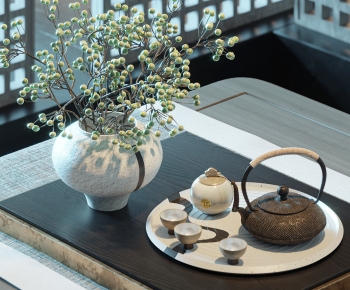 New Chinese Style Tea Set-ID:870409974