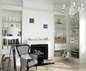 French Style A Living Room-ID:648082976
