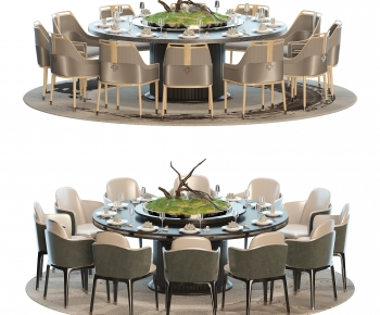 New Chinese Style Dining Table And Chairs-ID:745892055