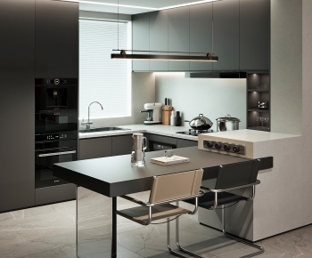 Modern Open Kitchen-ID:340521108