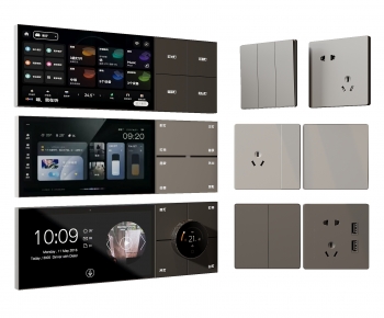 Modern Switch Socket Panel-ID:403877024