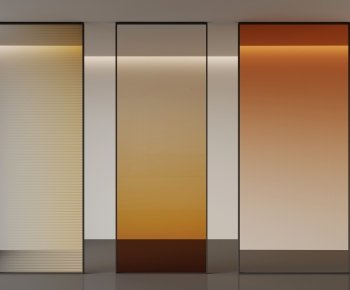 Modern Glass Screen Partition-ID:952807905