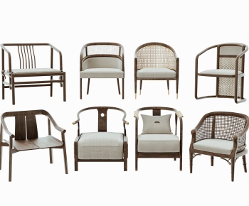 New Chinese Style Lounge Chair-ID:975524904