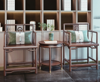 New Chinese Style Lounge Chair-ID:738559016