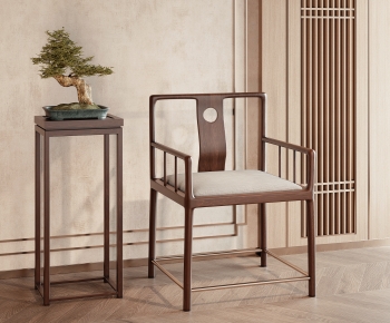 New Chinese Style Lounge Chair-ID:776817084