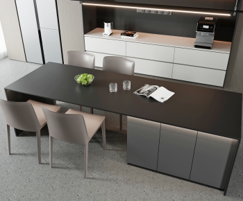 Modern Dining Table And Chairs-ID:594518907