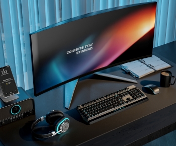 Modern Computer/Computer Screen-ID:923909906