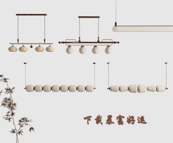 French Style Long Chandelier-ID:516117105