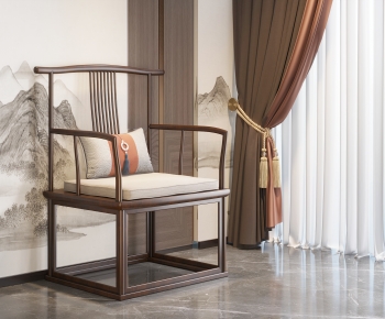 New Chinese Style Lounge Chair-ID:474113945