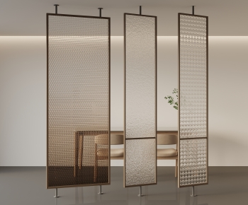 Modern Glass Screen Partition-ID:939507014