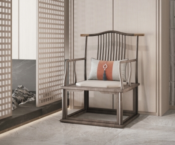 New Chinese Style Lounge Chair-ID:254490498