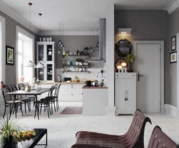 American Style Dining Room-ID:204680067